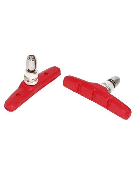 70mm Brake Shoes W/Nut Red.